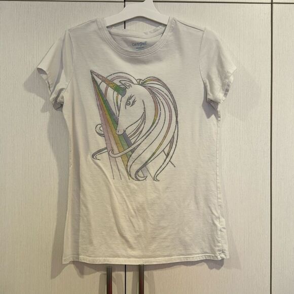 White unicorn top - Picture 1 of 4
